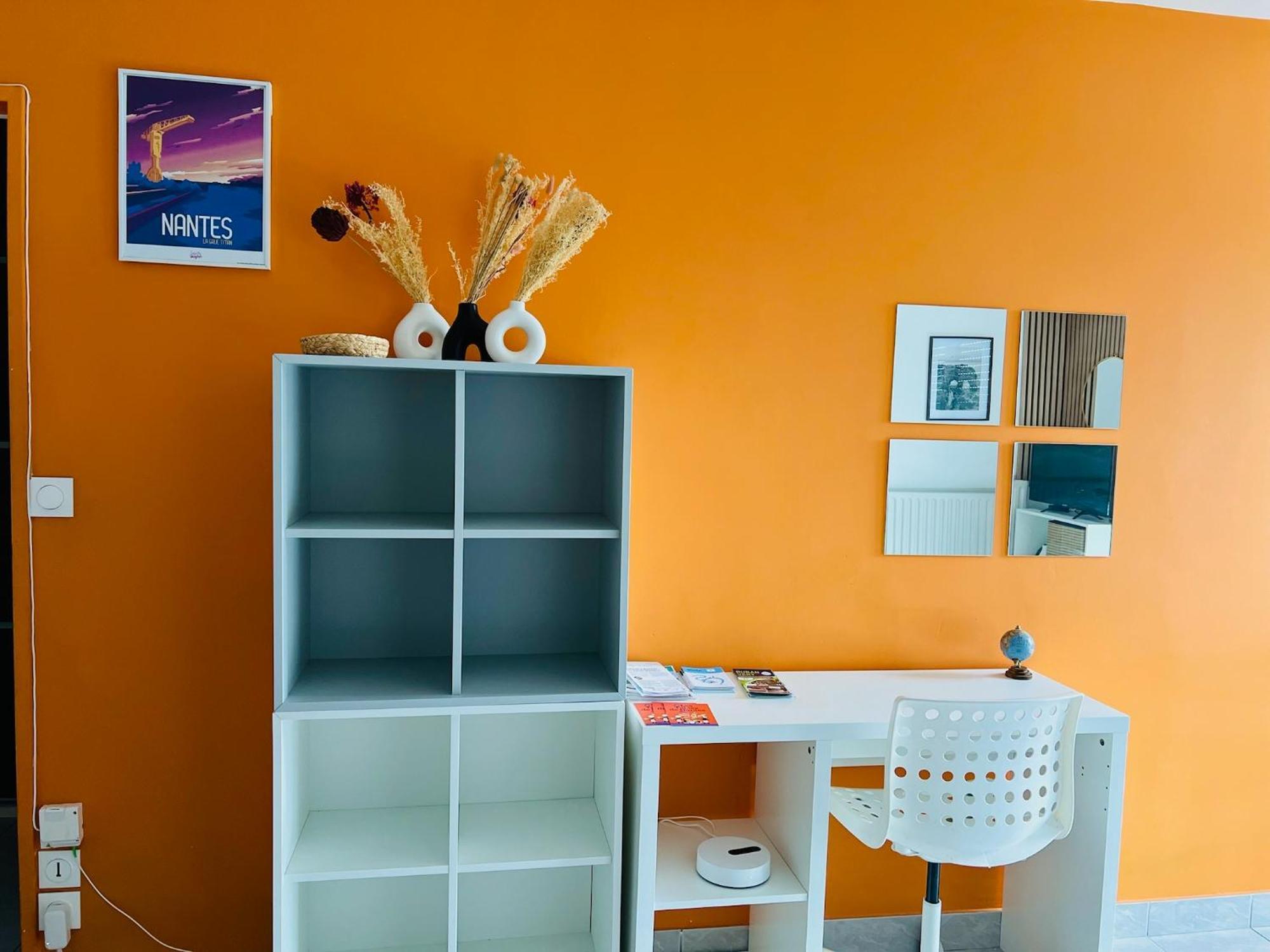 Toits Nantais - Cosy Avec Vue - Parking Gratuit Appartement