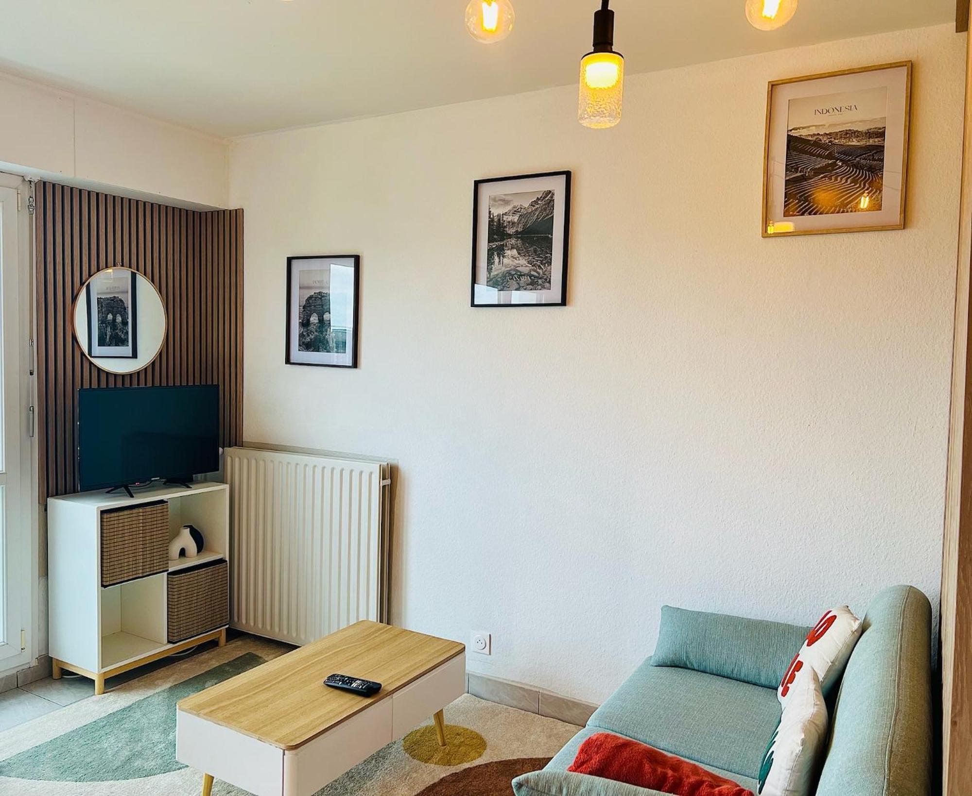 Toits Nantais - Cosy Avec Vue - Parking Gratuit Appartement *