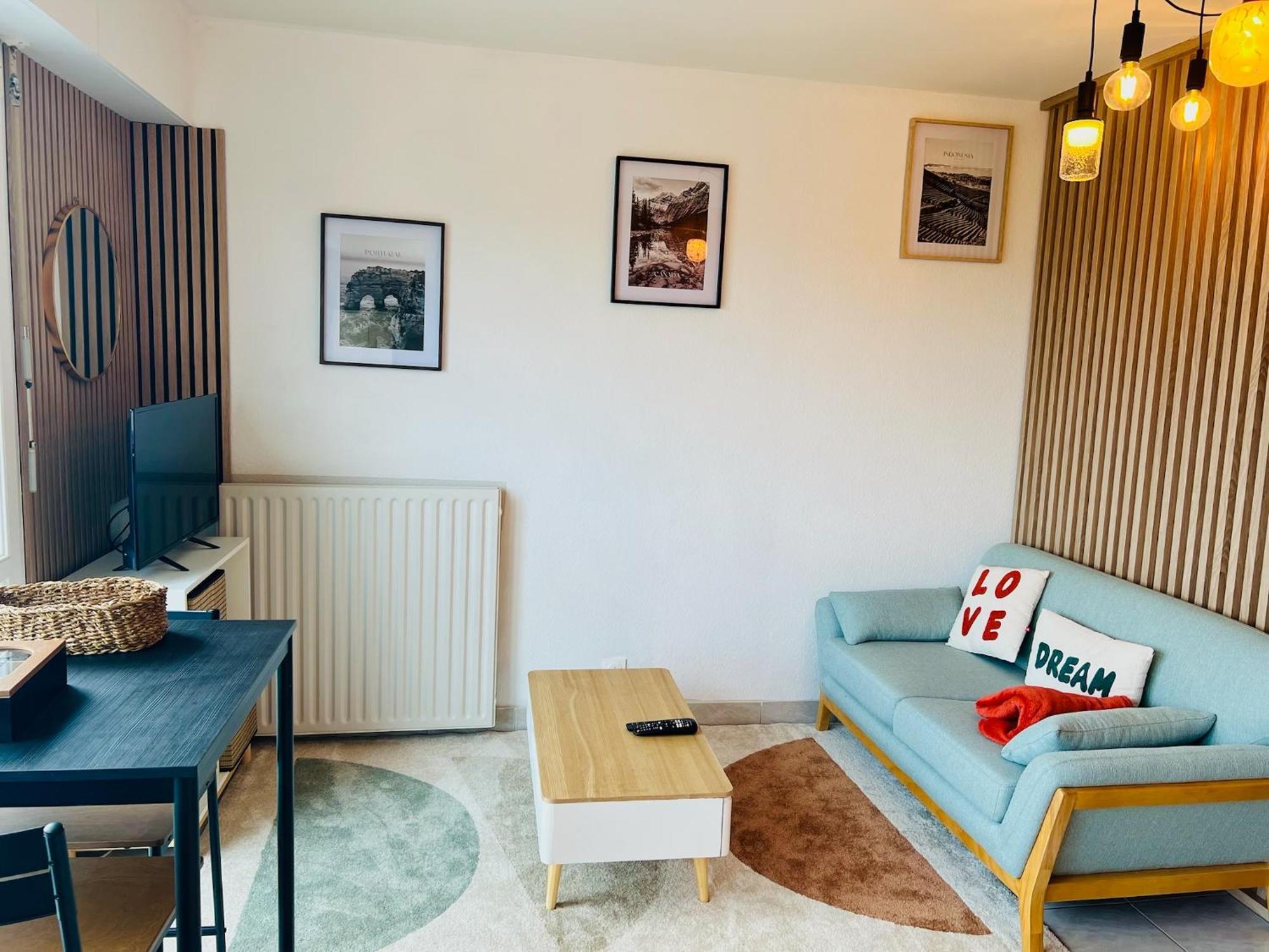 Toits Nantais - Cosy Avec Vue - Parking Gratuit Apartment *