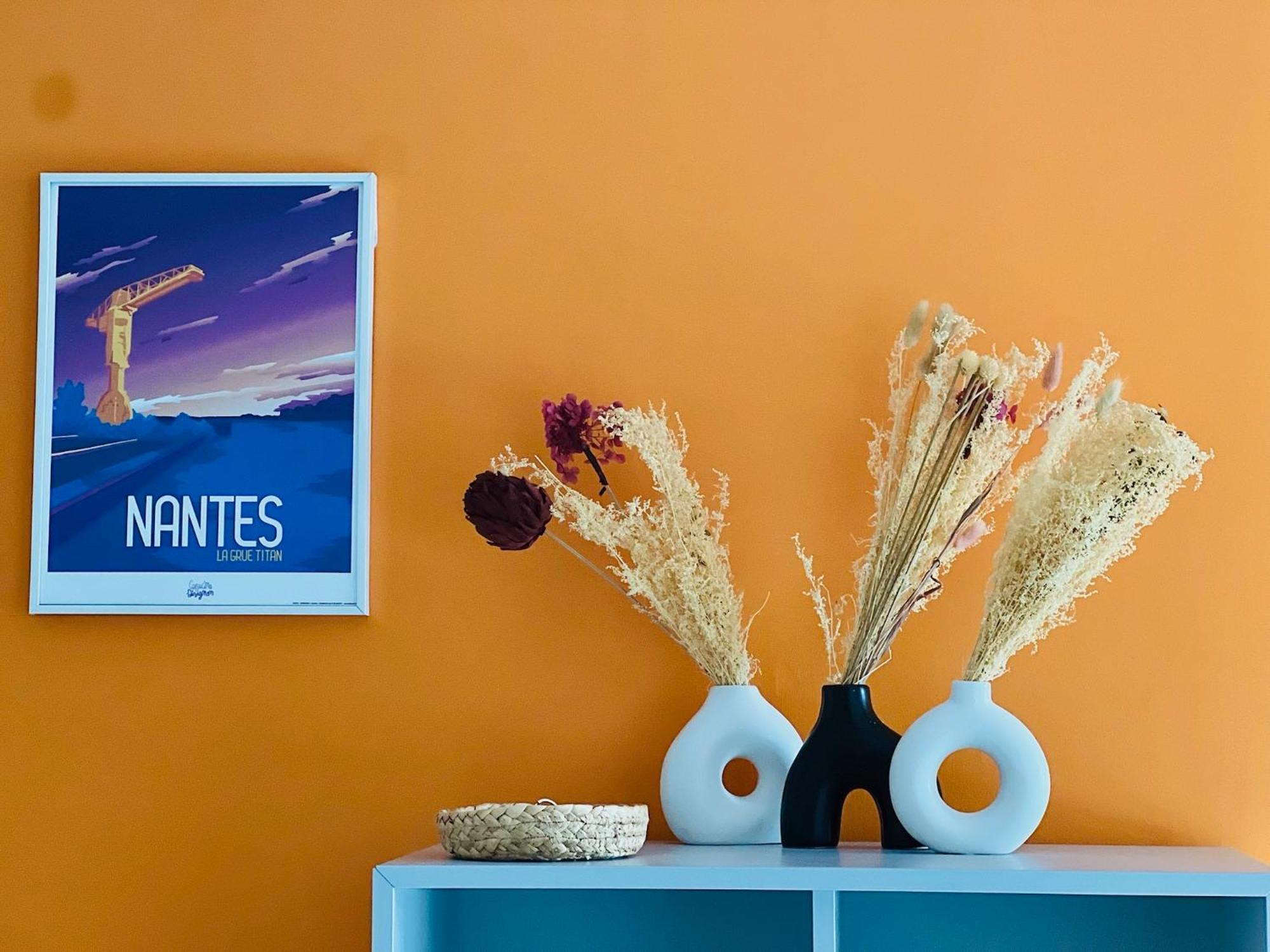 Apartment Toits Nantais - Cosy Avec Vue - Parking Gratuit